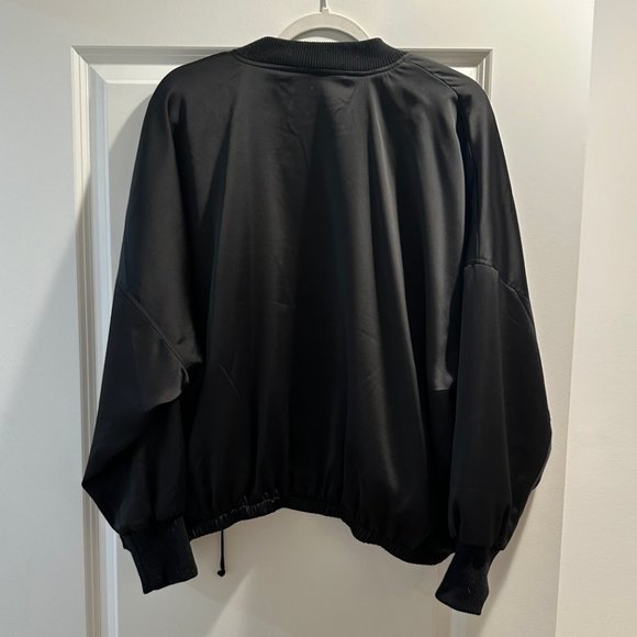 BB Dakota On Duty Satin Bomber Jacket - Picture 6 of 6